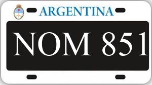 Patente NOM851