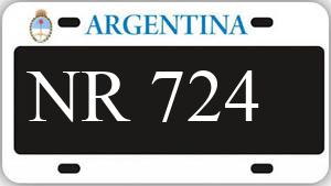 Patente AA724NR