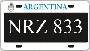 Patente NRZ833
