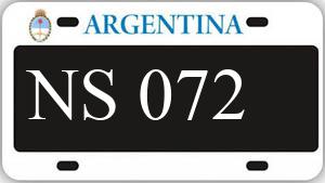 Patente AA072NS