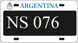 Patente AA076NS