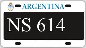Patente AA614NS