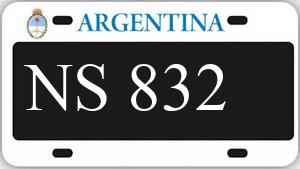 Patente AA832NS