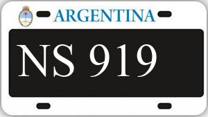 Patente AA919NS