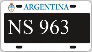 Patente AA963NS