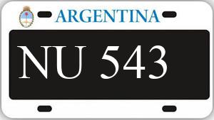 Patente AA543NU