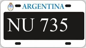 Patente AA735NU
