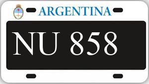 Patente AA858NU