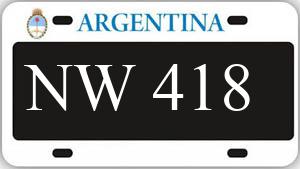 Patente AA418NW