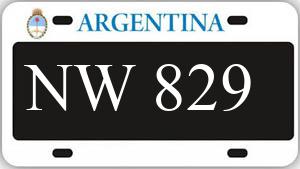 Patente AA829NW