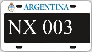 Patente AA003NX