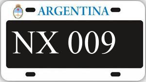 Patente AA009NX