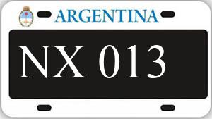 Patente AA013NX