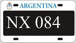 Patente AA084NX