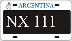 Patente AA111NX