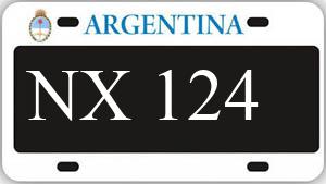 Patente AA124NX