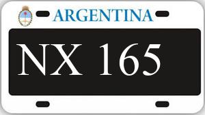 Patente AA165NX
