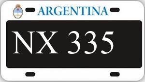 Patente AA335NX