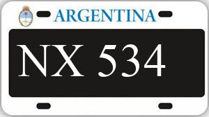 Patente AA534NX