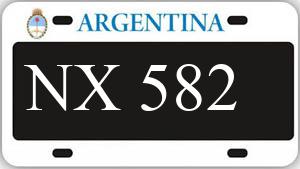Patente AA582NX