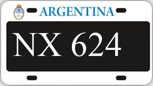 Patente AA624NX