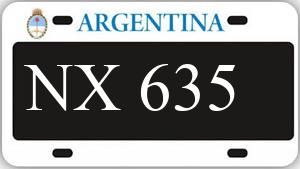 Patente AA635NX