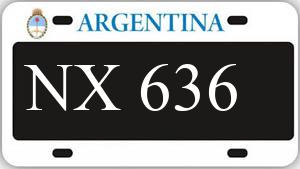 Patente AA636NX