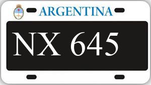 Patente AA645NX