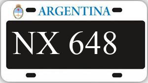 Patente AA648NX