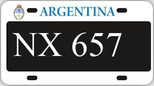 Patente AA657NX