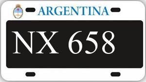 Patente AA658NX