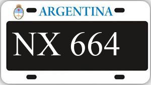 Patente AA664NX