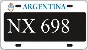 Patente AA698NX