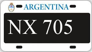 Patente AA705NX