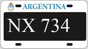 Patente AA734NX
