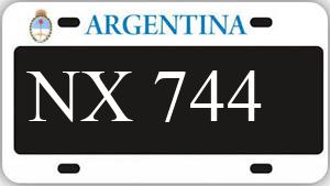 Patente AA744NX