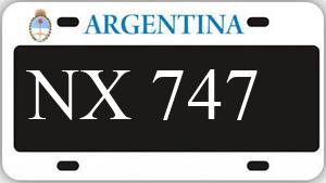 Patente AA747NX