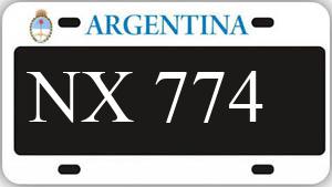 Patente AA774NX