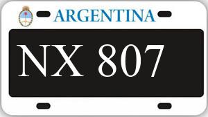 Patente AA807NX