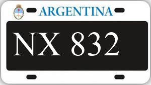 Patente AA832NX