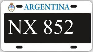 Patente AA852NX