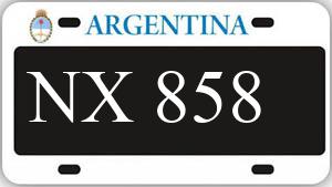 Patente AA858NX
