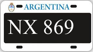 Patente AA869NX