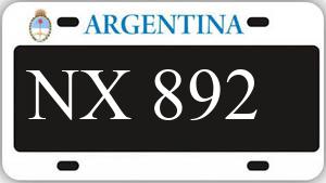 Patente AA892NX