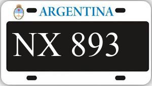 Patente AA893NX