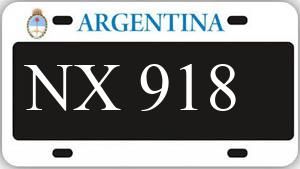 Patente AA918NX