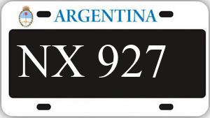 Patente AA927NX