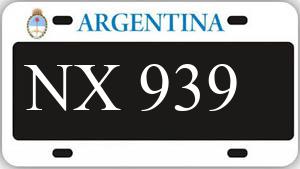 Patente AA939NX