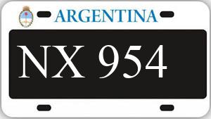 Patente AA954NX