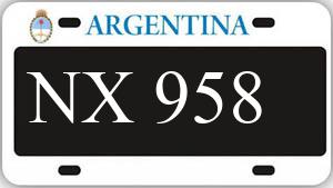 Patente AA958NX